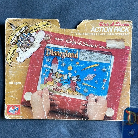 Vintage Disney Etch a Sketch Overlays - Picture 2 of 9